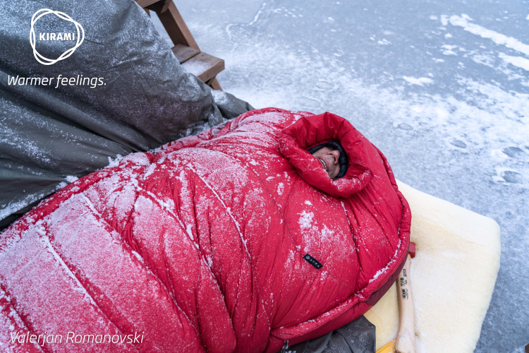 Valerjan Romanovski, a Polish scientist spent 50 days in Lapland, Finland living outdoors in the middle of winter | Kirami