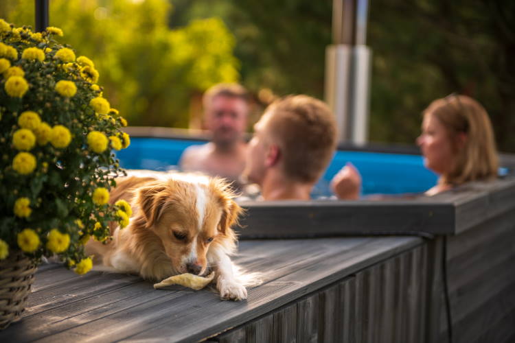 Truffe | The hot tub brings the family together | Kirami