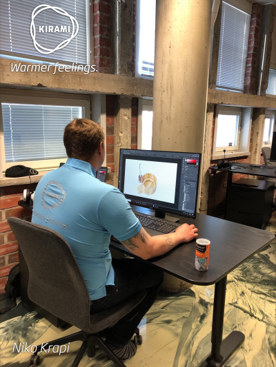 Personnel | Krapi takes care of a wide range of different tasks | Kirami - Warmer feelings.