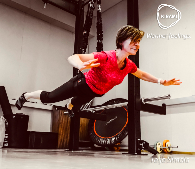 Teija Simola | Any kind of movement is better than not moving at all | Kirami