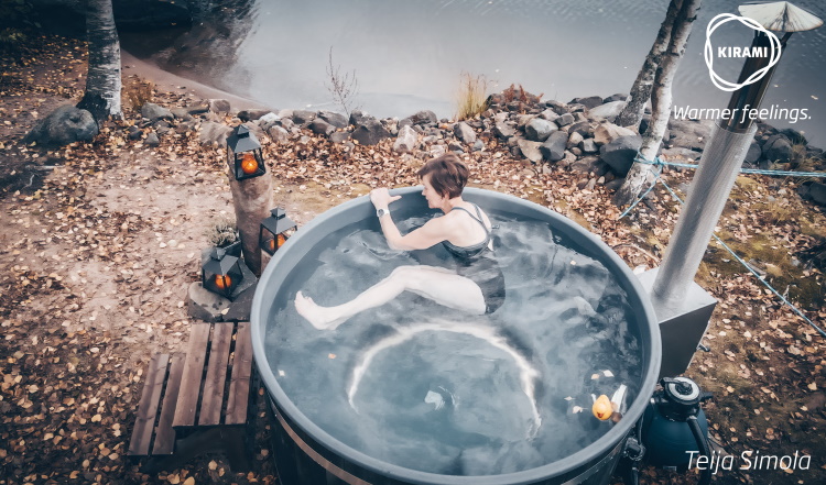 Teija Simola | A hot tub workout can also support rehabilitation | Kirami