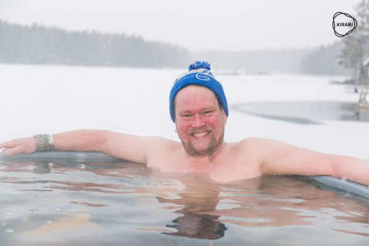 Ville Haapasalo | Ville can stay in the hot tub for as long as a few hours, especially in good company | Kirami