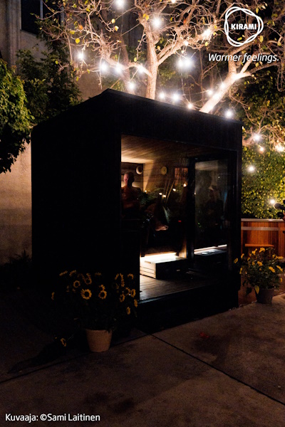 Finnish sauna with spices from the target country | Kirami FinVision® -sauna