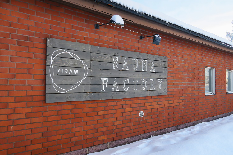 The new hall will triple the premises of Kirami’s Sauna Factory only a few months after it was first established | Kirami - FinVision® -sauna