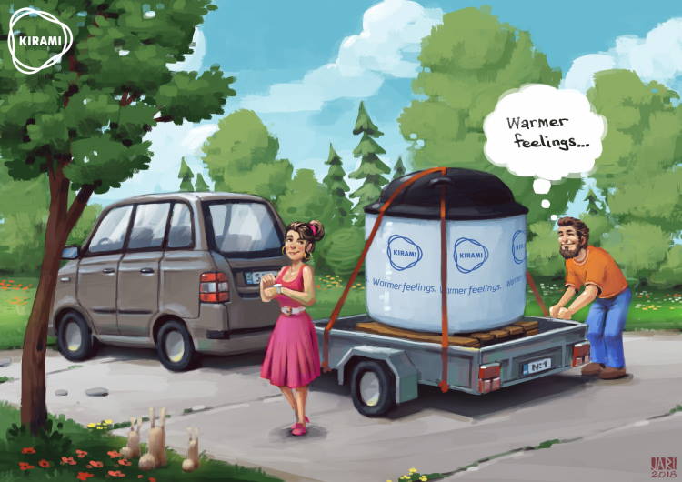 Kirami tuotteiden toimitus ja kuljetus | Kirami