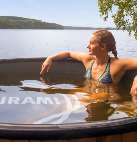  Katri Lylynperä, professional cross-country athlete and to whom Kirami is proud to be one of her official sponsor