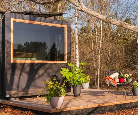 Kirami FinVision® -sauna Zero M Solar System2