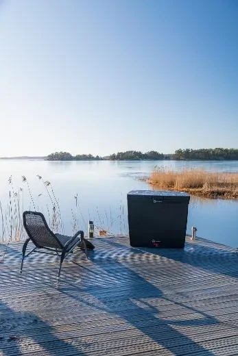 Comfort BlackIce S - BlackLeather, gray