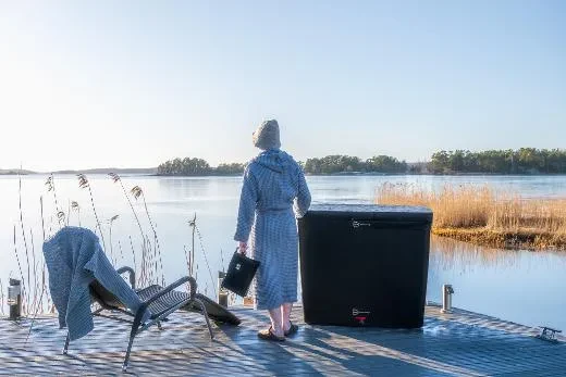 Comfort BlackIce S - BlackLeather, gray