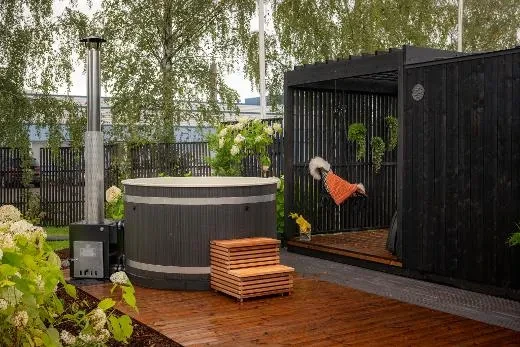 Kirami FinVision® -pergola M Misty, part of the Annex range