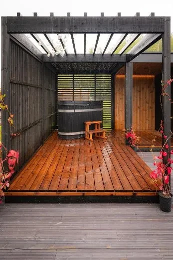 Your own oasis under a Kirami FinVision® -pergola!