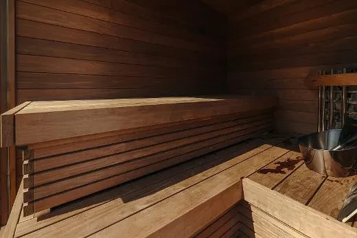 The saunas exude a cosy atmosphere | Kirami FinVision® -sauna S Misty